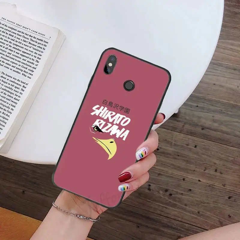 

HAIKYUU!! School badge style Phone Case For Xiaomi Redmi note 7 8 9 t k30 max3 9 s 10 pro lite