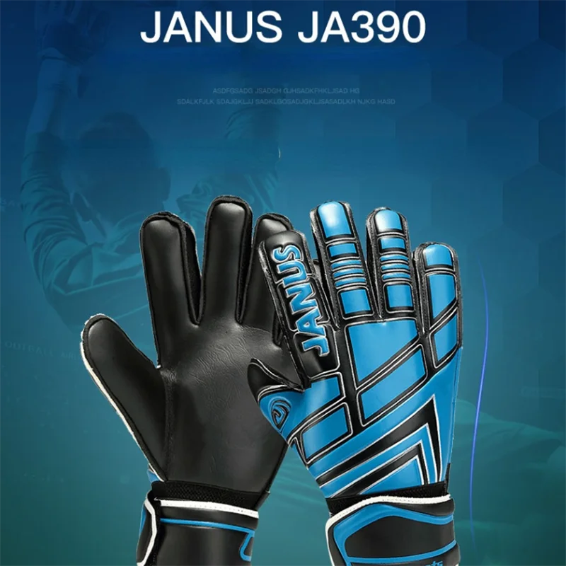 

Predator Goalie Gloves Soccer Latex Professional Finger Protection Goalie Gloves Creative Red Voetbal Handschoenen Training