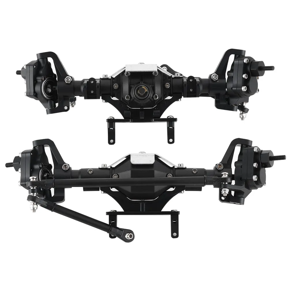 

Aluminum CNC Anodized Full Front Rear Portal Axle For Axial SCX10 II 90046 90047 1/10 RC Crawler Car Upgrade Parts