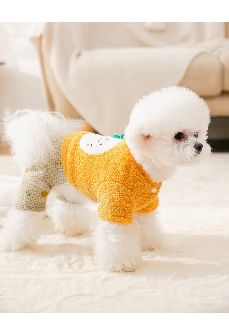 

Dog Clothes Winter Warm Pet Dog Jacket Coat Puppy Christmas Clothing Hoodies