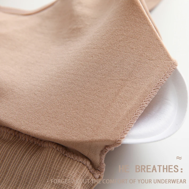 

New Bras For Women Sexy Seamless Brassiere Push Up Elastic Bra Women Underwear Wireless Bralette With Pads Backless Female Top