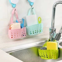portable sink shelf soap sponge drain rack storage basket bag faucet holder sink kitchen accessories