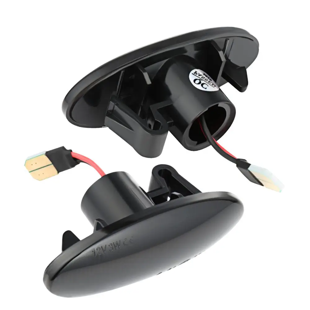 2 шт. Динамический светодиодный боковые габаритные огни указатели поворота