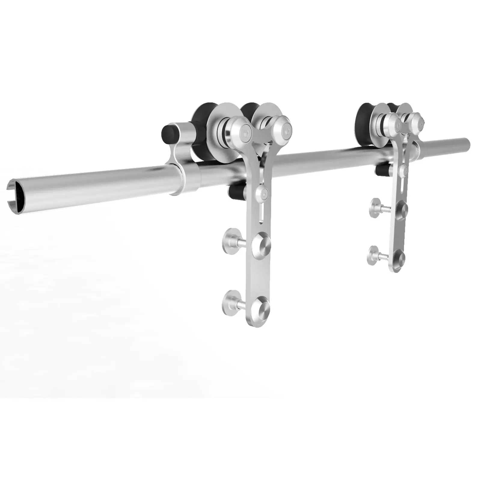 Рельсовая система TSMST 4 фута-8 футов из нержавеющей стали Семейный комплект 122 см-240