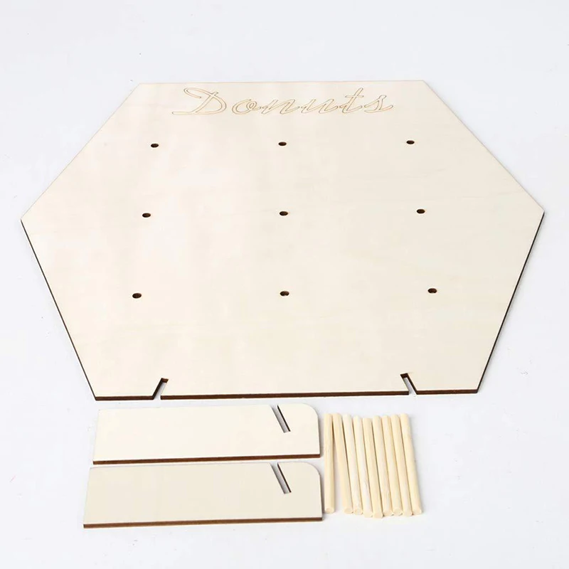 1 шт. подставка-держатель с пончиком подставка для стола шестигранная десерта