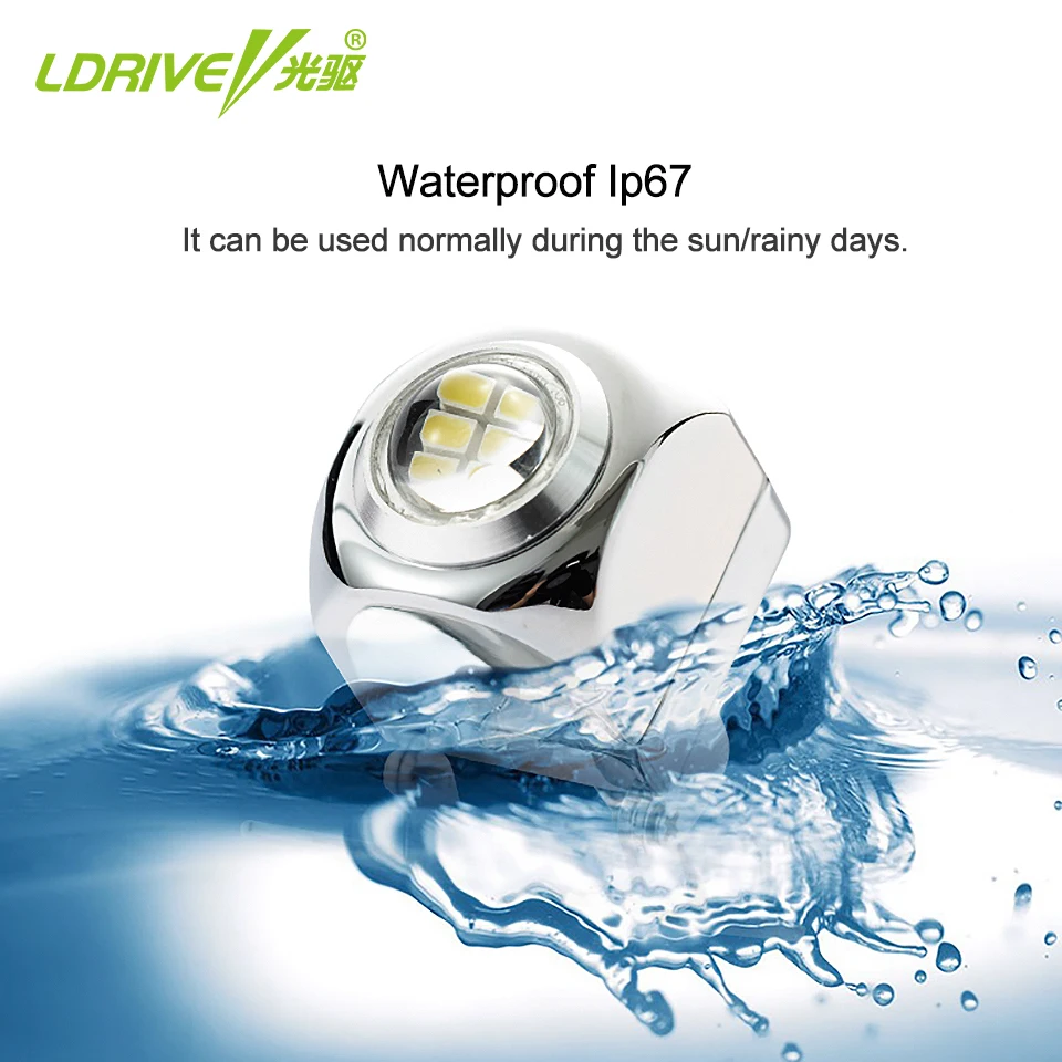 5 Вт Автомобильный светодиодный космического аппарата изгой реверс светильник