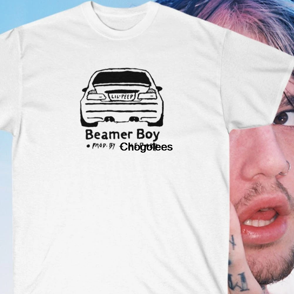 Футболка для мальчиков Lil Peep beamer музыкальная футболка Высококачественная unisexshirt -
