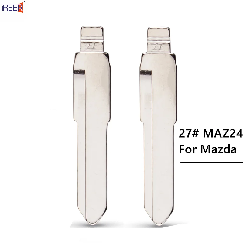 

Универсальный необработанный откидной металлический ключ, лезвие 27 # KEYDIY MAZ20R MAZ24 HU87R HU133 для Mazda Suzuki для пультов дистанционного управления KD ...