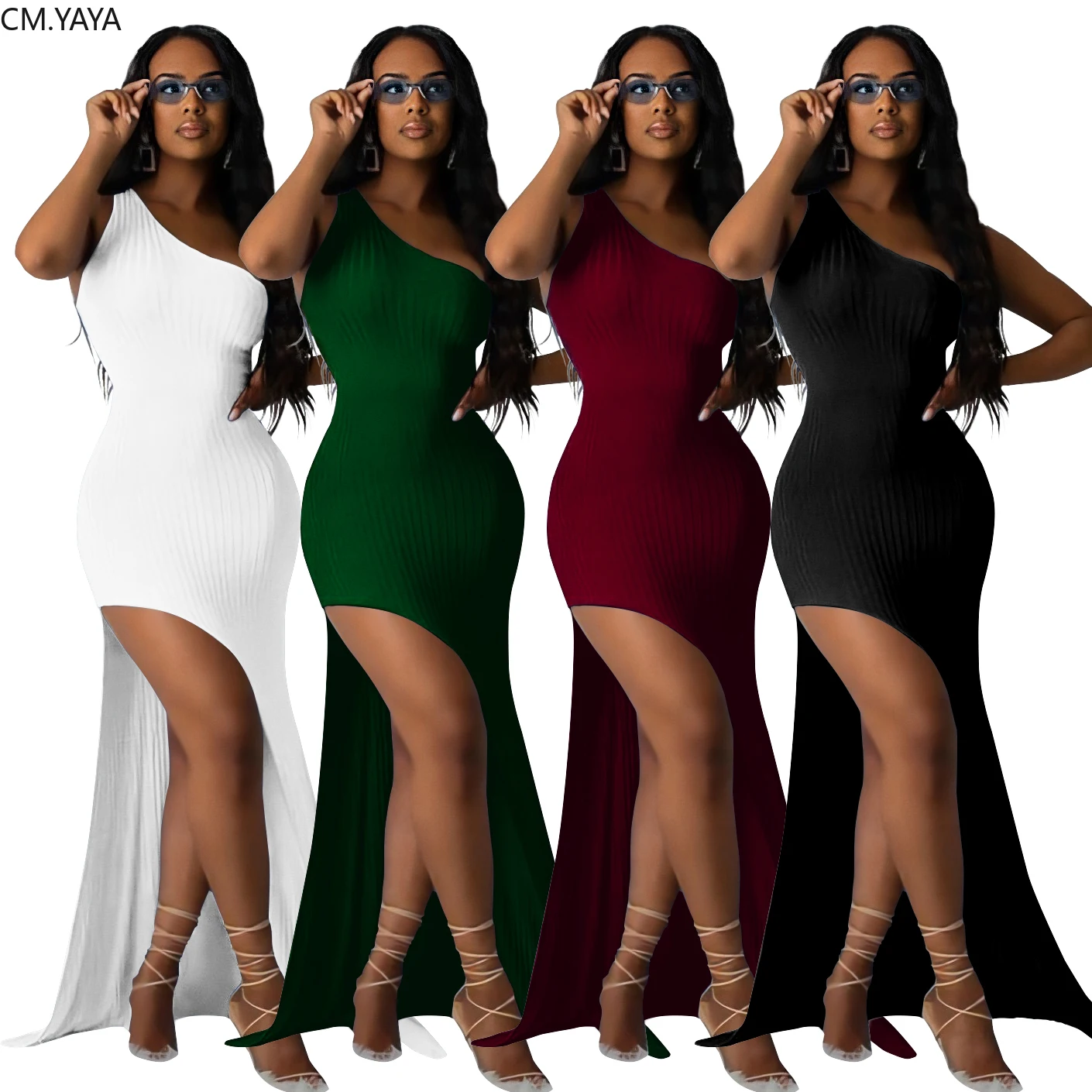 Женское летнее длинное платье без бретелек облегающее платье-макси с открытой