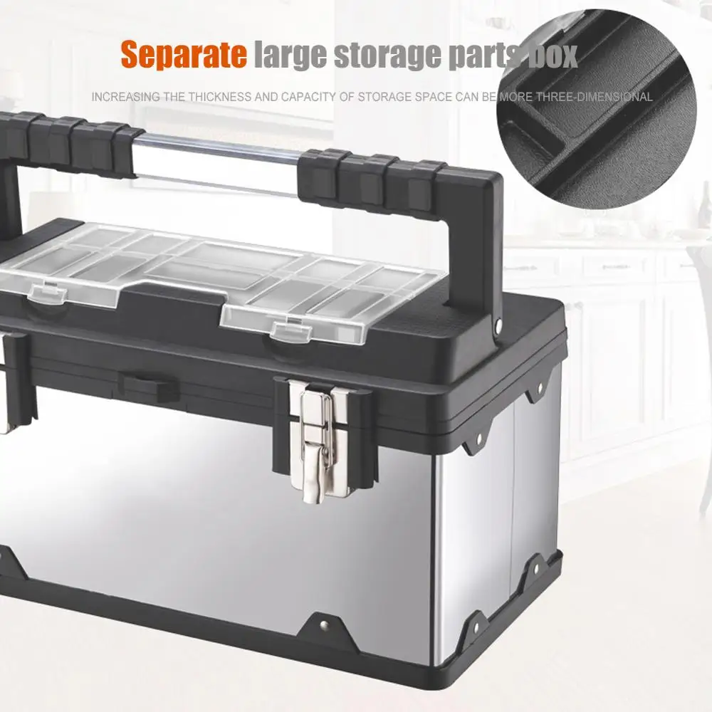 17 дюймов/20 дюймов металлический ящик для инструментов хранения запираемый