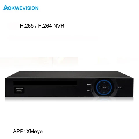 Сетевой видеорегистратор XMeye, с поддержкой Onvif, 4 канала, 8 каналов, 9 каналов, h.264/265, поддержка IP-камер 5 Мп и 4 МП, 3 Мп, 2 МП, 1080P