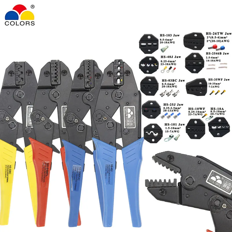 Обжимные Щипцы Φ для разъема/трубки/изоляции/без изоляции/обжимной