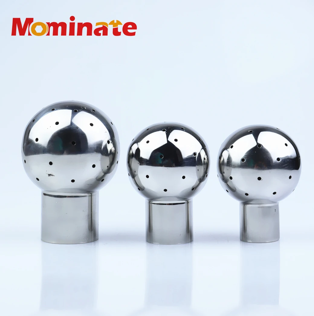 Шарик DN15 для чистки распылением с резьбой из нержавеющей стали SS304 шарик