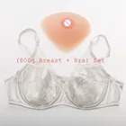 800 гпара классический треугольный силиконовый бюстгальтер для трансвестита + сексуальный кружевной и атласный карман для трансвестита, Лучшая цена