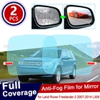 Противотуманная пленка для Land Rover Freelander 2 2007  2014 L359, непромокаемая прозрачная пленка для зеркала заднего вида, противотуманные пленки, автомобильные аксессуары 2013