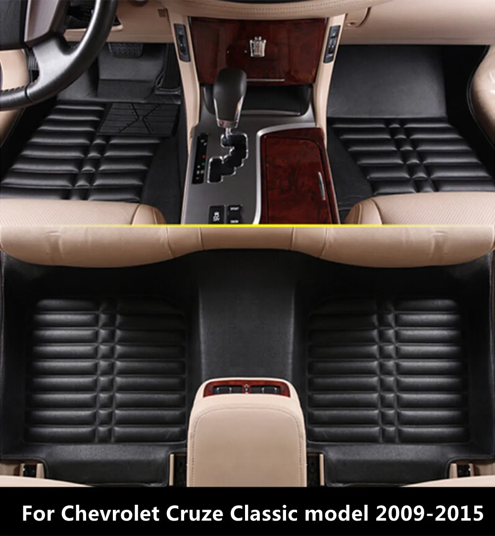 

3D Car Floor mat For Chevrolet Cruze Classic model (2009-2015) Custom-made Auto Internail Car Foot mat Car Styling Protector