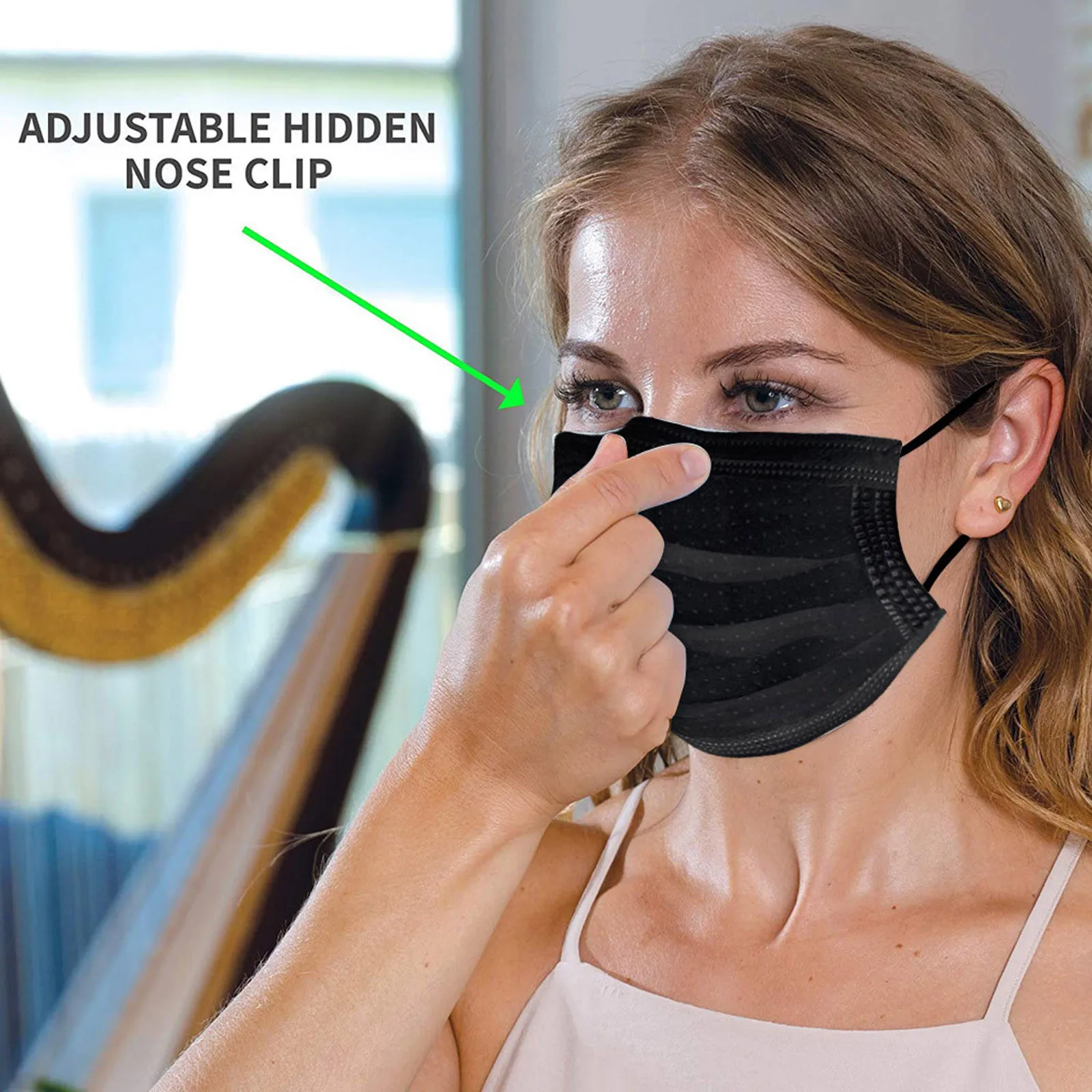 

Adult's Health Daily Care Face Mask Mascarilla desechable Three-Layer Protective Dust-Proof Cartoon Solid Disposable Mask