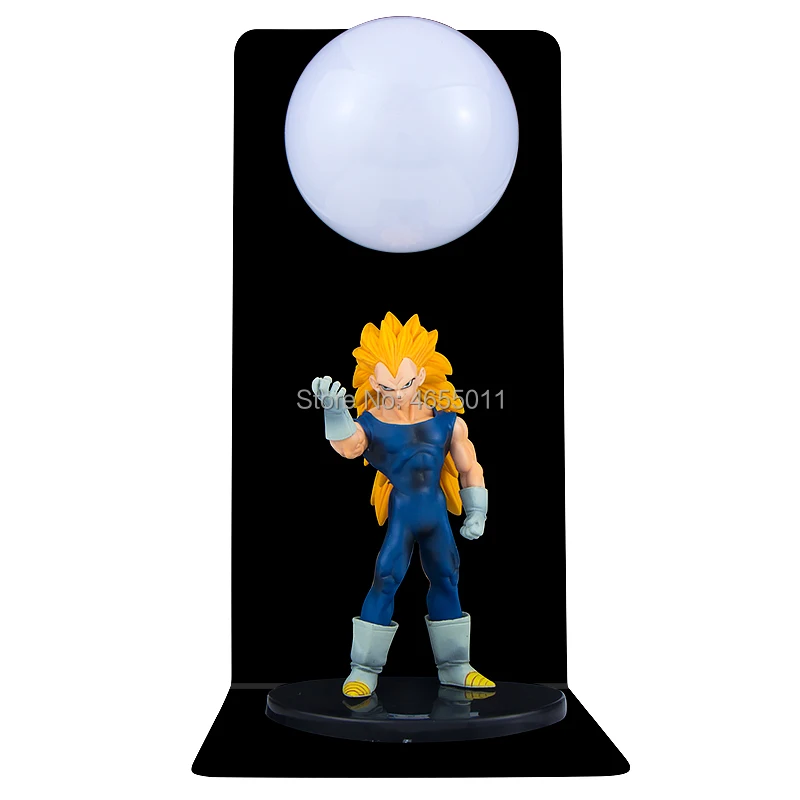 S. orange DIY DRAGON BALL Аниме Goku Zamasu Вегета Буу силовые бомбы настольная лампа светодиодный ночник декоративное освещение подарки