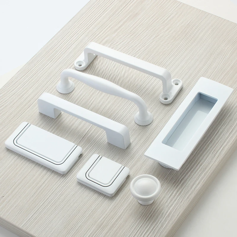 Чисто белый шкаф ручка мебель пять стилей Мебельная ящик дверные ручки различные