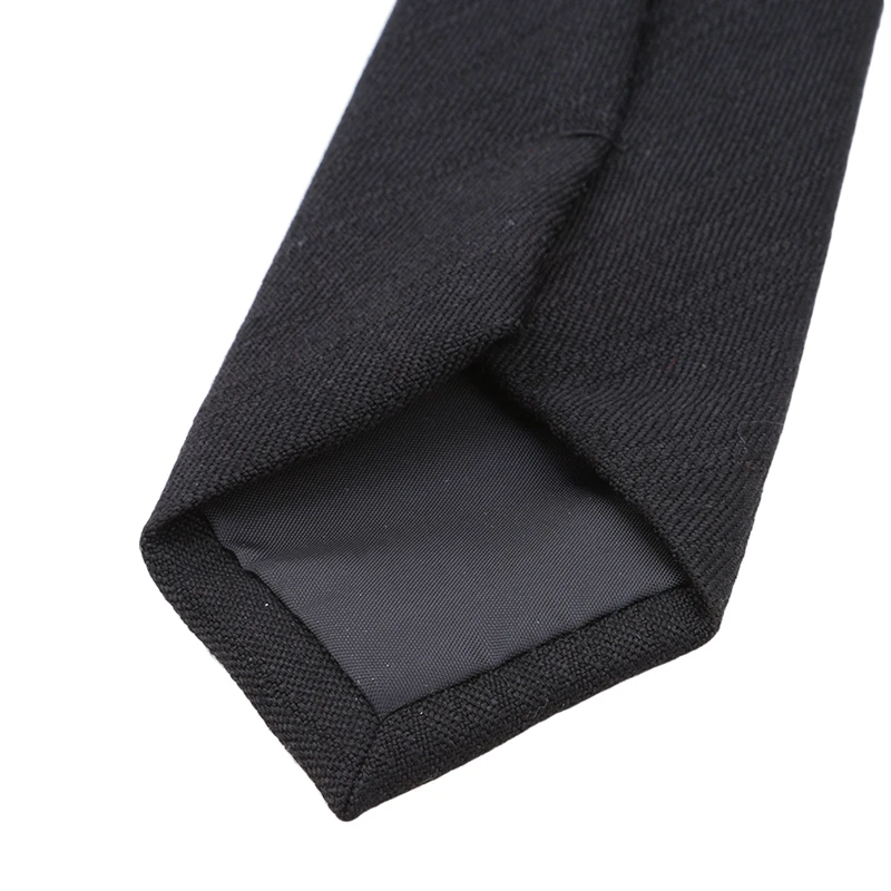 

High Quality Solid Men's Ties 6cm European Style Casual Cotton Slim Narrow Solid Color Neckties Bridegroom Party Neckwear