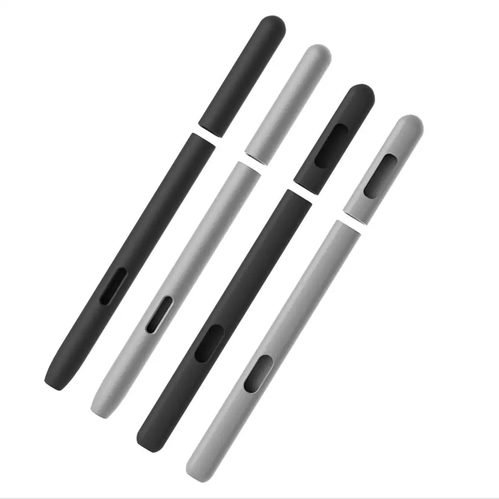 

ForSamsung Galaxy-Tab S6 S7 S-Pen Cover Cute Cartoon Silicone Pencil Case Simple Business Cartoon Tablet Silicone Pencil Case