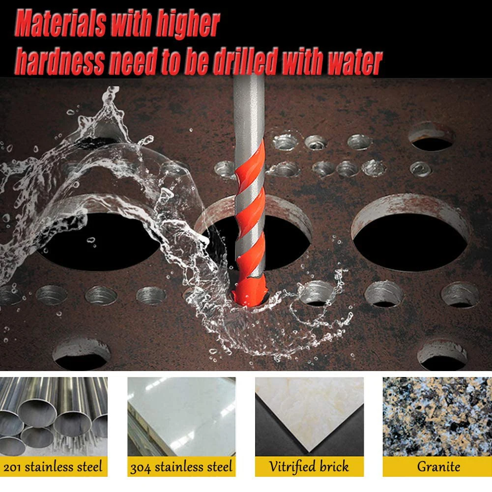 Набор сверл для каменной кладки стекла кирпича плитки бетона пластика и дерева