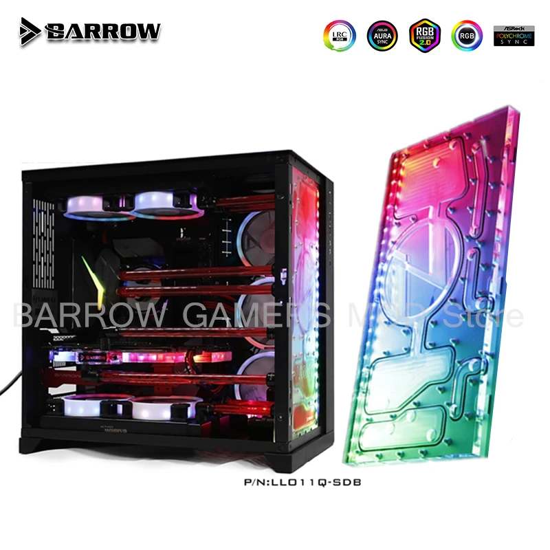 Barrow Distro Plate для LIANLI O11 чехол LRC2.0(5 В 3 контакта) дефлектор водяной платы ПК система