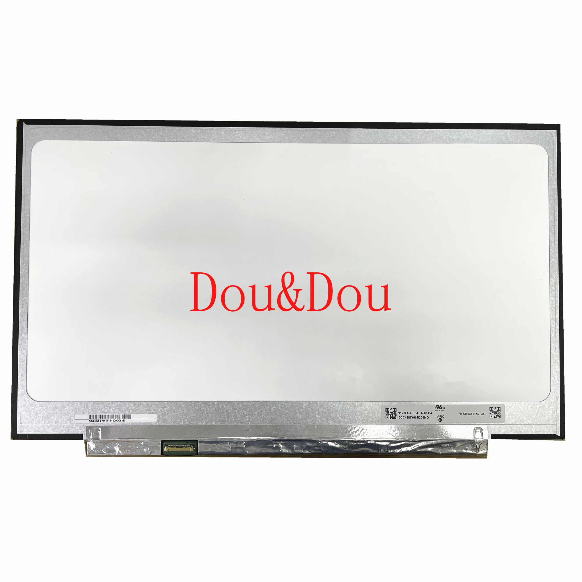 

N173FGA-E34 Rev.C4 N173FGA E34 17.3'' Laptop LCD Screen Panel 1600*900 EDP with no screw hole
