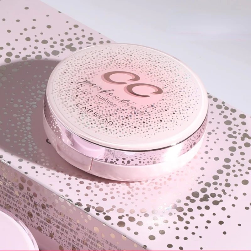 

TT CARSLAN Snail CC Cream Cream Oil Control Concealer and Moisturizer Long-Lasting Foundation Not Easy to Makeup
