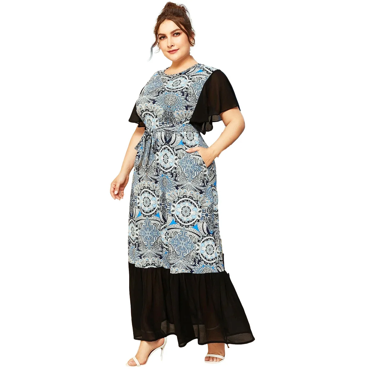 

Ramadan Turkey India Muslim Dress Vestidos Abaya Duabi Arabic Vestidos Moroccon Kaftan Islamic Clothing Jilbab Gown Robe 2021