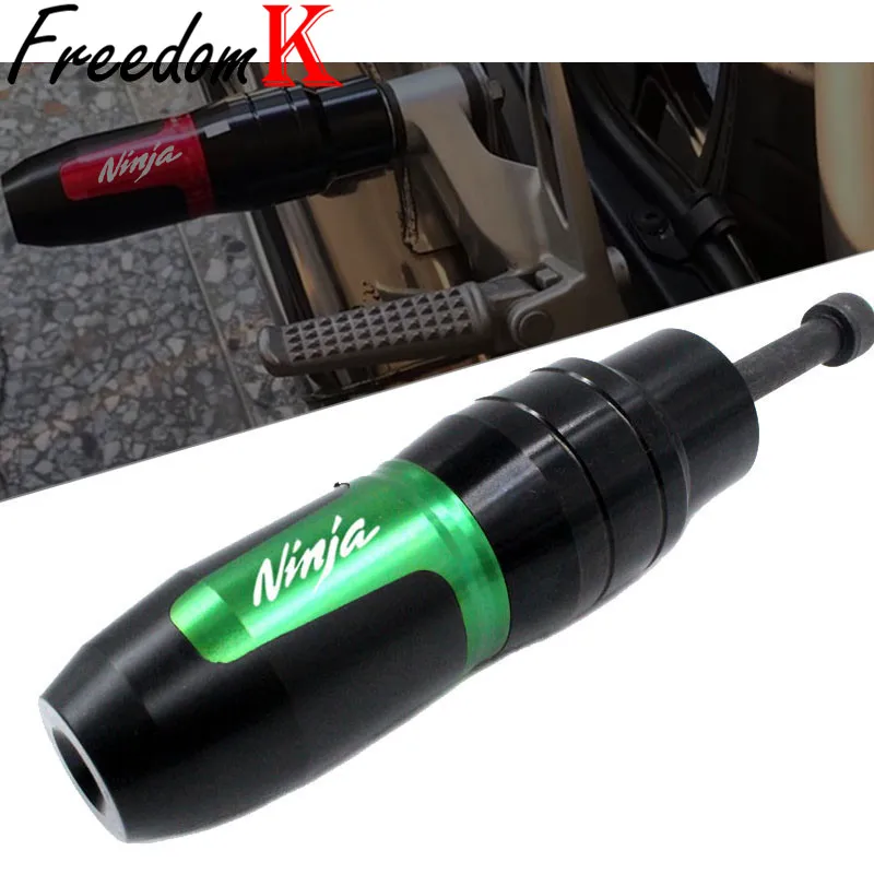 Для KAWASAKI NINJA250 NINJA300 NINJA 250 300 650 1000 Мотоцикл с ЧПУ рама Краш колодки выхлопные
