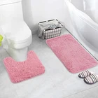 Набор ковриков для ванны и туалета Пушистик, 2 шт: 3840, 4060 см