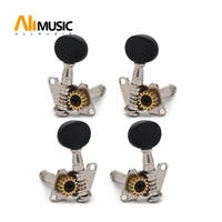 2r2l ukulele tuning peg 4 string guitar tuning peg keys tuners machine head small oval concave black button