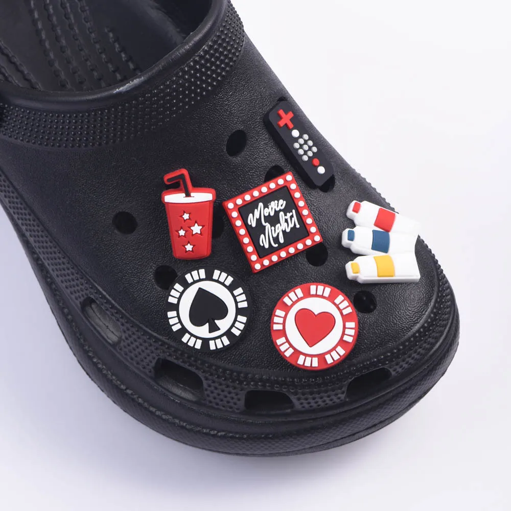 1 Pcs New PVC Croc Charms Show Me Your Money Dollar Accessories Cash Wallet Clog Shoes Decoration for Girl Boys Gift | Обувь