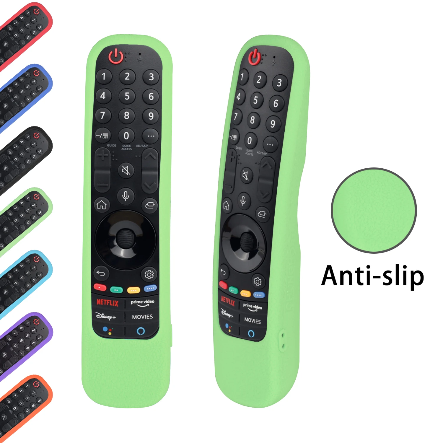 Silicone Protective Remote Control Covers for LG Smart TV AN-MR21 AN-MR21GC AN-MR21GA AN-MR22 Series Magic Remote Case images - 6