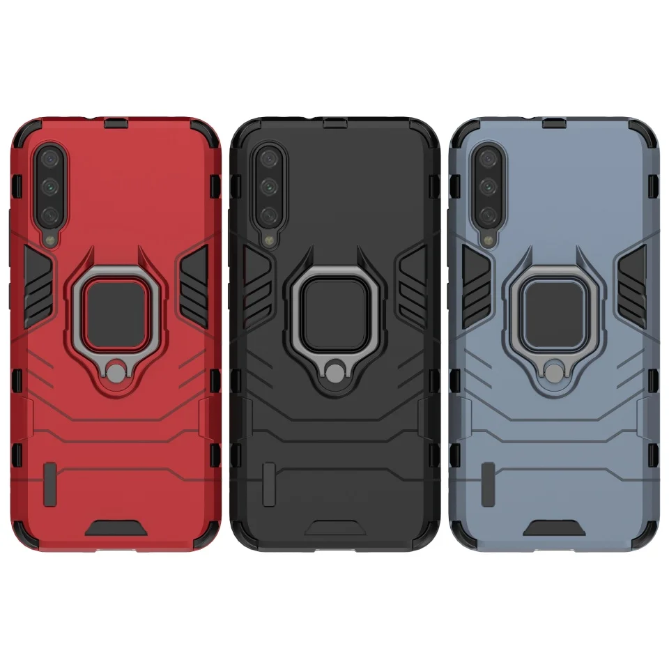 Armor Kickstand Case for Xiaomi Mi A3 Lite on Redmi Note 7 6 Pro 5 Plus Cover 9 SE |