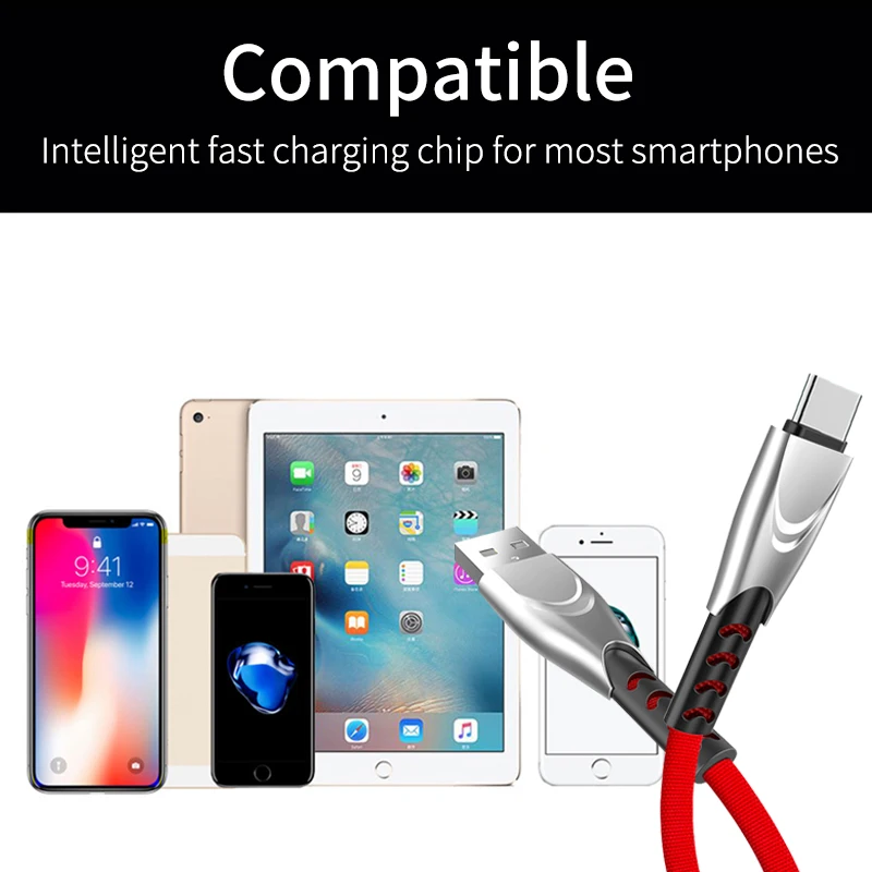 Кабель USB Type-c мобильный телефон Micro для быстрой зарядки и синхронизации данных |