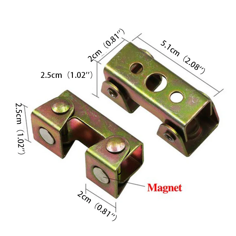 

New Magnetic V-type Clamps V-shaped Welding Holder Welding Fixture Adjustable Magnet V-Pads Hand Tools Metal Working Tools