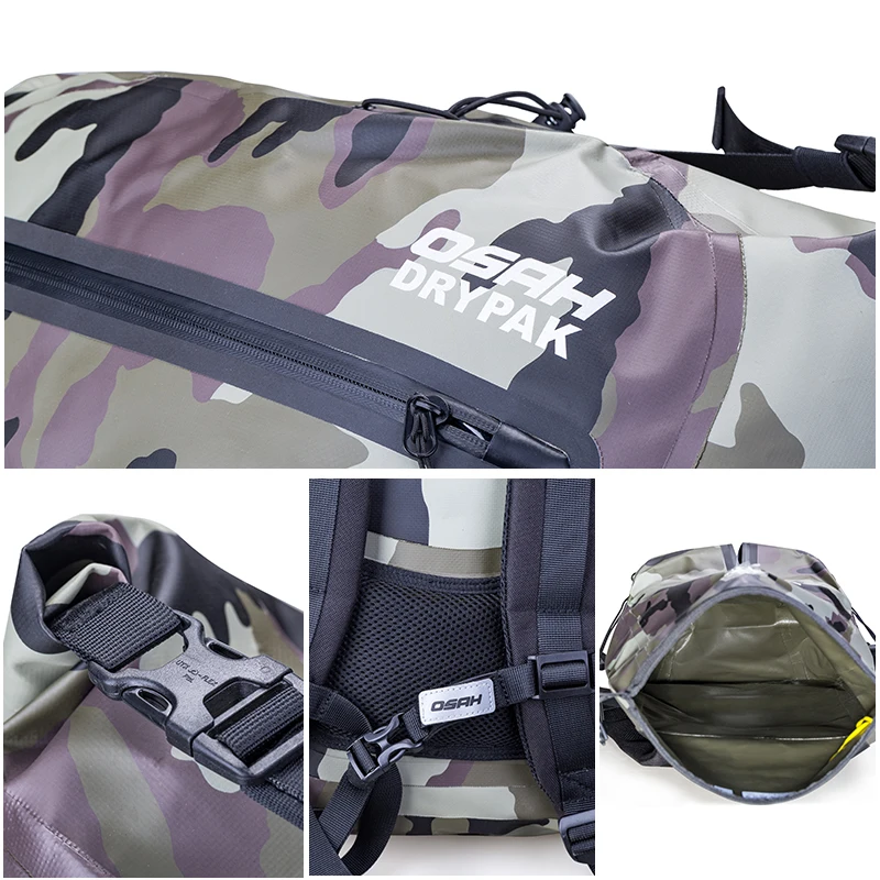 Водонепроницаемая Дорожная сумка из ПВХ для мужчин и женщин складной рафтинг на