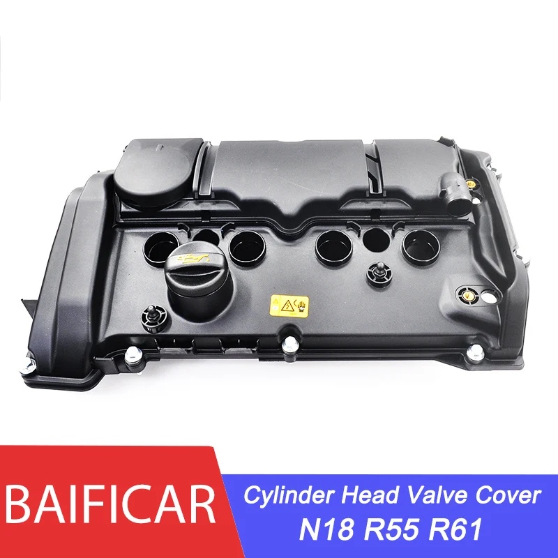 Baificar новая крышка клапана головки цилиндра с PCV 11127646552 для BMW Mini Cooper S и JCW 11 16 N18 R55