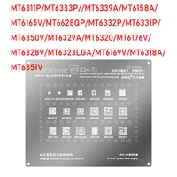 mechanic s24 71 bga reballing stencil for mt6311pmt6333pmt6339amt6351vmt6165vmt6628qpmt6332pmt6331pmt6350v power ic chip
