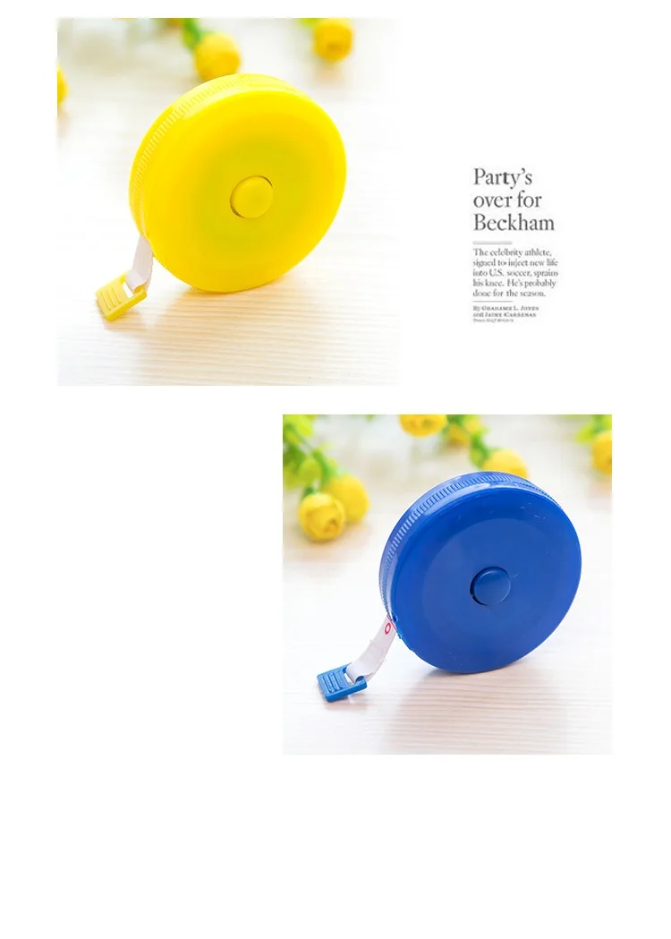 Милая пластиковая мини лента автоматическая телескопическая маленькая мягкая