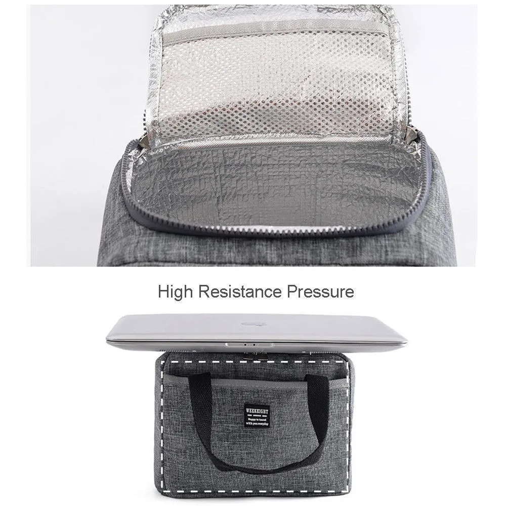 Сумка для обеда изолированная коробка ланча мягкая сумка обедов