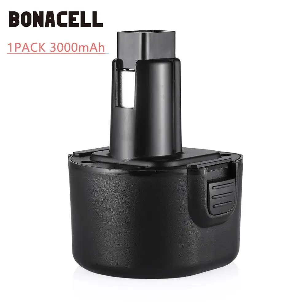 Bonacell 9,6 V 3500 мА/ч, PS120 батарея для BLACK&DECKER BTP1056 A9251 PS120 PS310 PS3350 CD9600 L30 - Цвет: 1PACK 3.0Ah