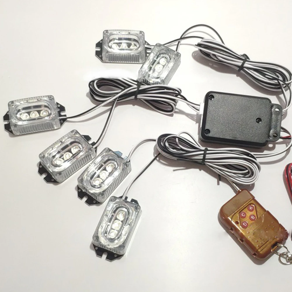 Castaleca светодиодный DRL мотоцикл Strobe тормозной Дневной светильник высокого