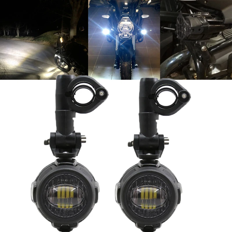 Противотуманные фары для мотоциклов BMW R1200GS ADV F800GS 40 Вт светодиодные лампы