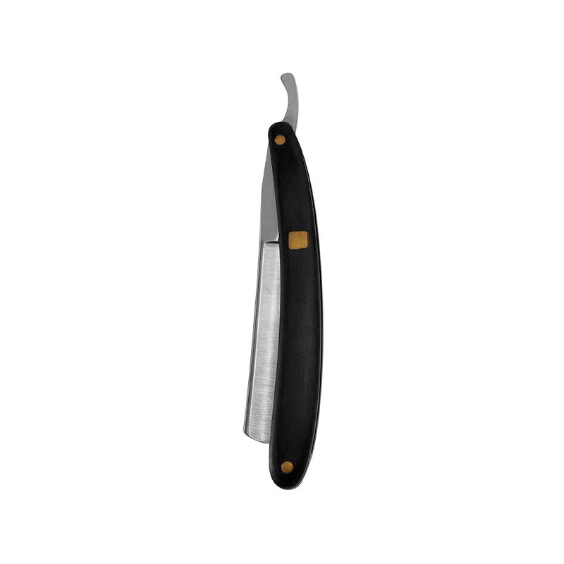 RIRON Professional Ebony Barbershop Razor Scraper Beard Shaver For Men Hair Removal Tools | Красота и здоровье