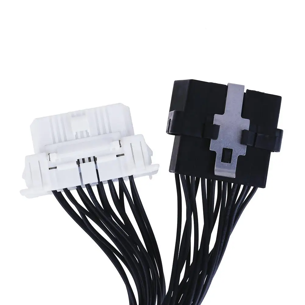 30 см OBD 2 16pin 1 до сплиттер кабель для ELM327 автомобиля диагностический сканер