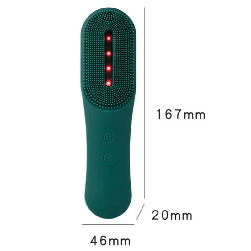 

2020 Facial Cleansing Brush Waterproof Silicone Face Massager Deep Cleansing Exfoliating Removing Blackhead Facial Cleanser