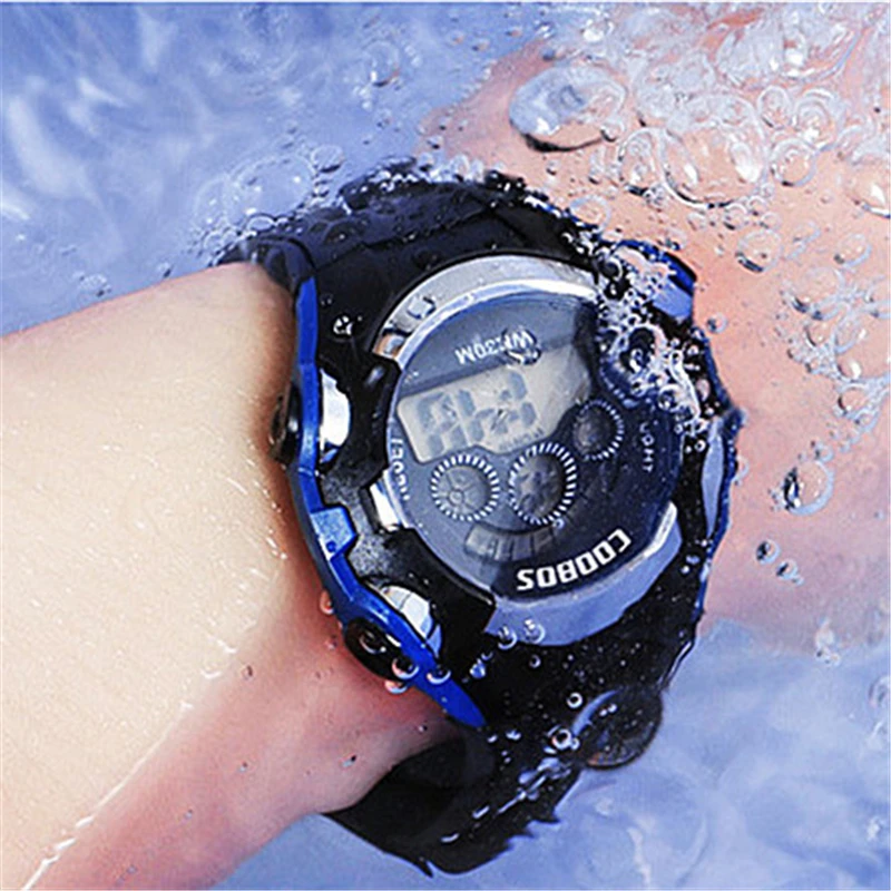 Будильник спортивные военные детские часы цифровые наручные